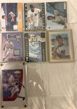 Derek Jeter Baseball Card Lot – 7 Cards