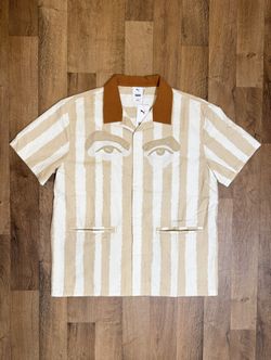 Puma KidSuper Studios Alpine snow collared button up shirt Size L