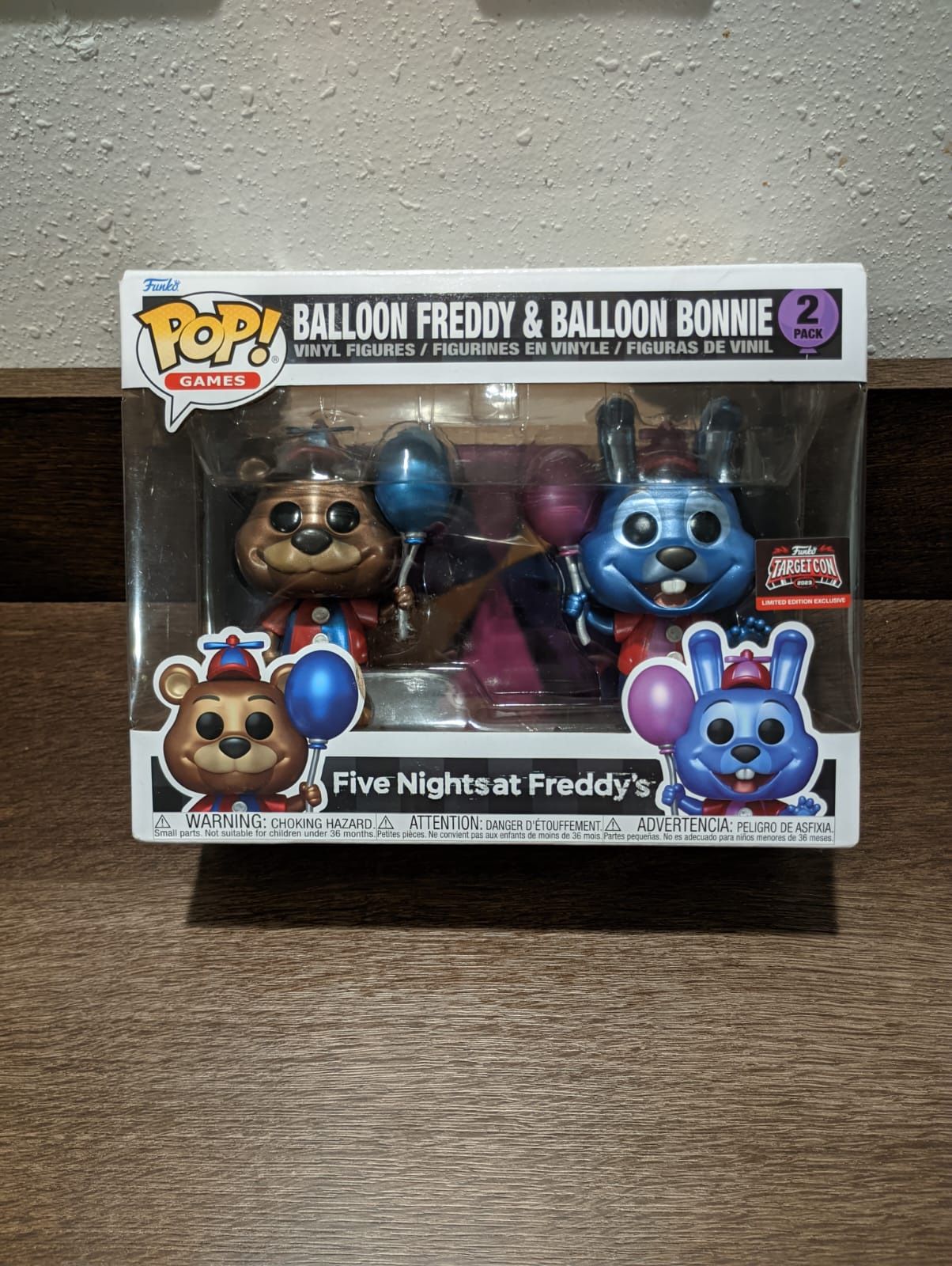 Funko Pop! Games: Five Nights At Freddy's 2 pack (Balloon Bonnie