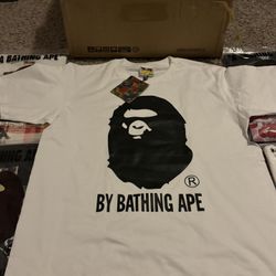 White BAPE Shirt