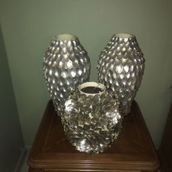 Mother Of Pearl Vases