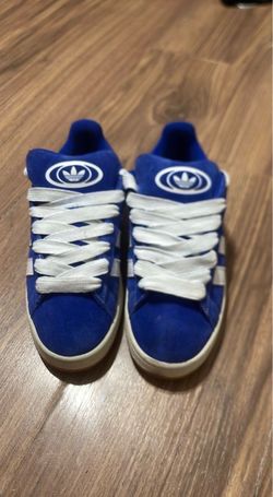 Blue adidas