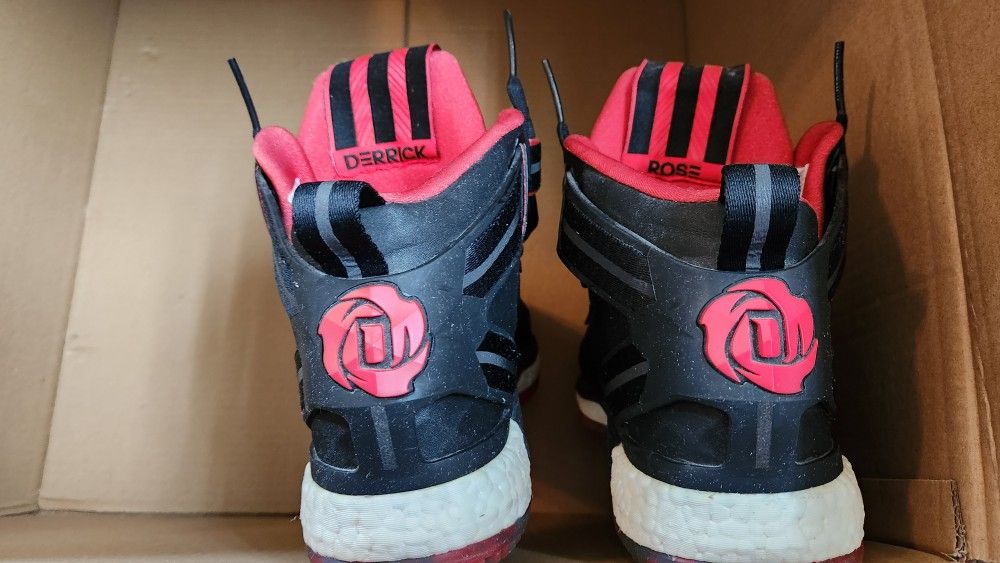 Adidas Classic Rose Kicks Black n Red