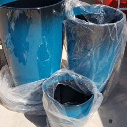 Rubber Bond Planters 3pc