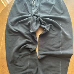 Sweatpants Black Baggy