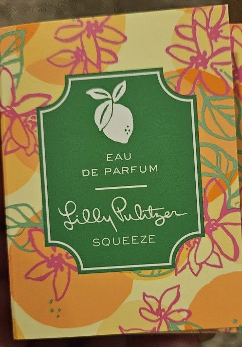 Lilly Pulitzer SQUEEZE EDP Eau de Parfum Spray 1ml/0.03oz Sample Carded Rare Discontinued