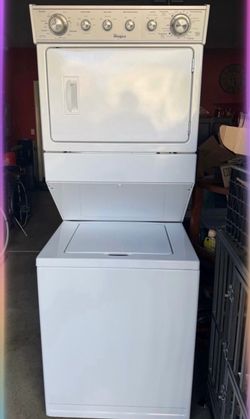 Stackable washer and dryer