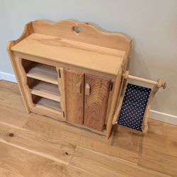 Doll Changing Table with Swing