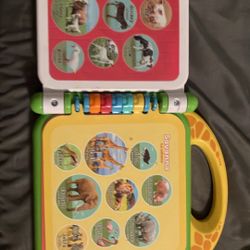 LeapFrog 100 Animals Book - Green English And Spanish WORKS