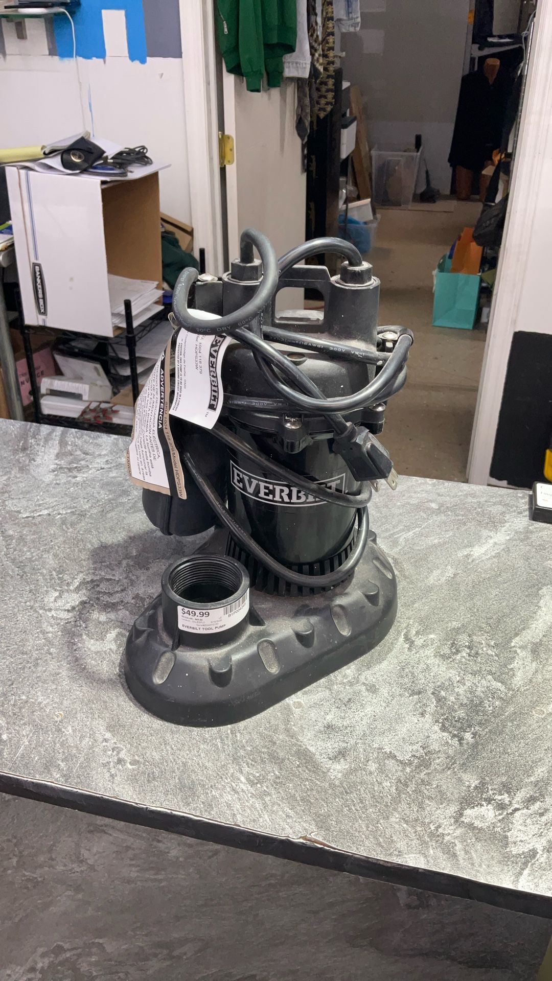 Everbilt Tool Pump