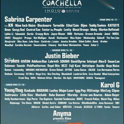 2 Coachella passes week 1