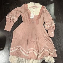 Alice Girl Dress Women’s Large L tie back New