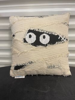 Halloween Ghost Throw Pillow