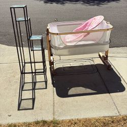 Plant Stand And Baby Chair 
