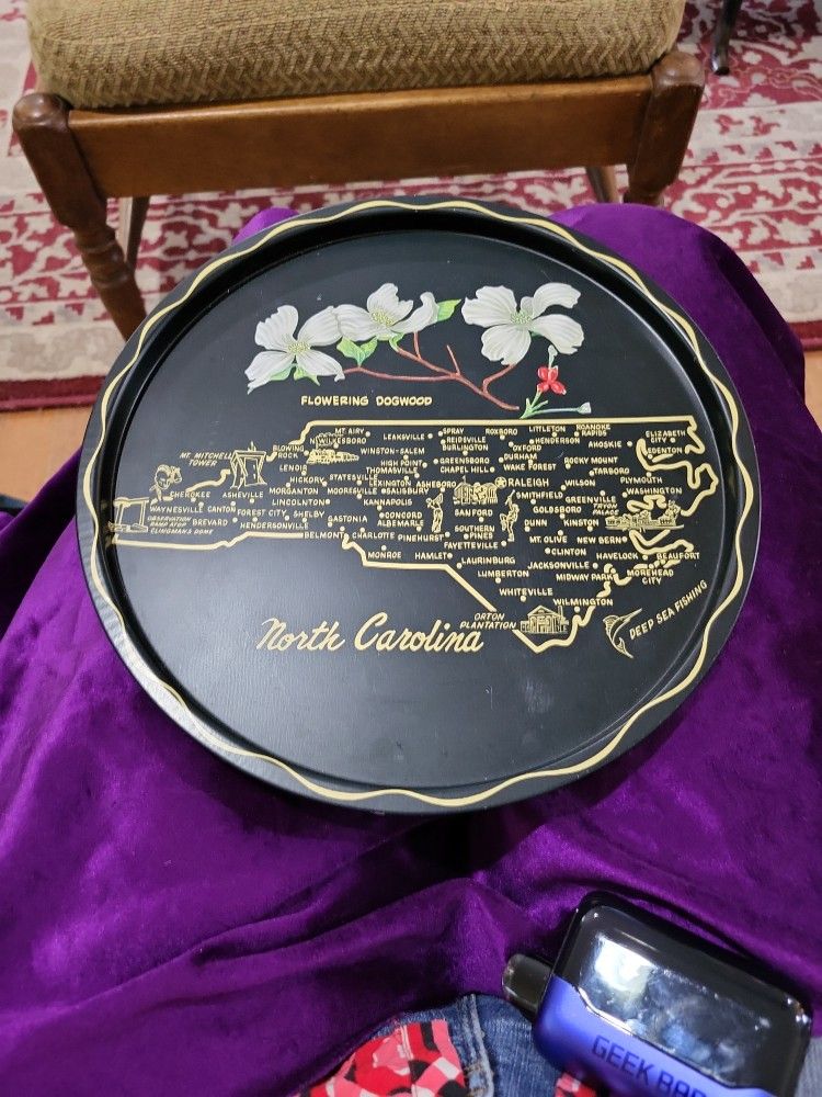 NC Souvenir Metal Plate