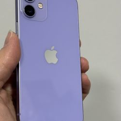 Very Good Unlocked iPhone 12 Mini - Purple - with 100% Battery - All Original - Desbloqueado 