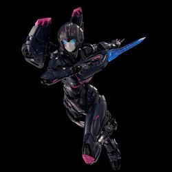 Transformers Furai 39 Black Arcee Model Kit