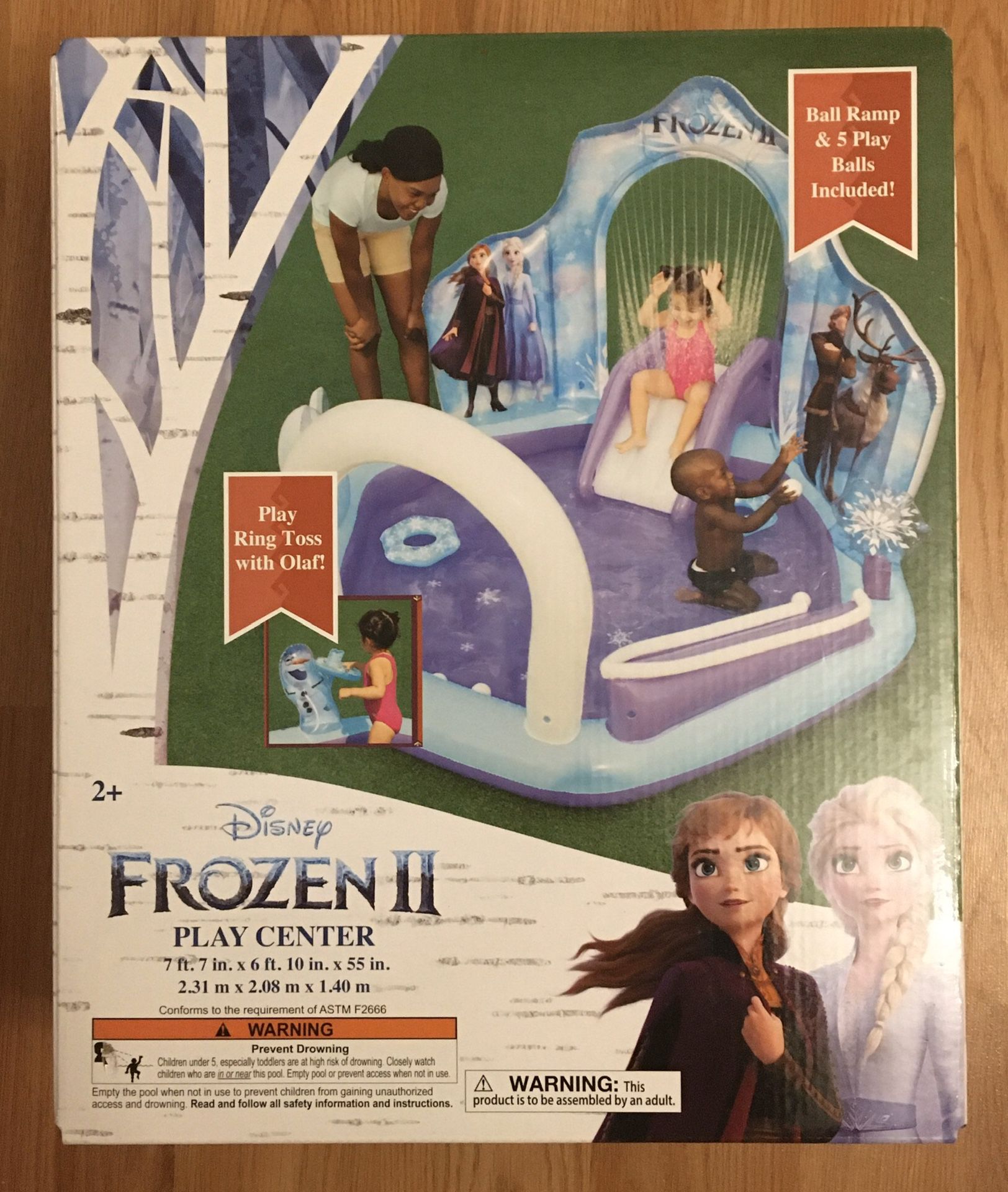 Frozen II Play Center - Water Toy - Easy Set Up