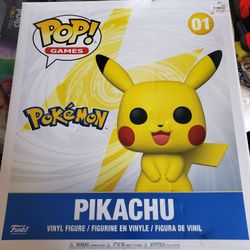 Pikachu Funko Extra Large Premium Funk Pop Huge 01