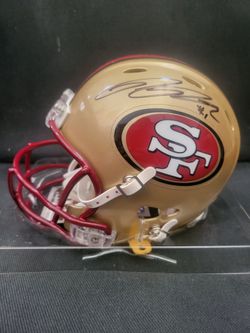 Ricky Pearsall signed MINI helmet