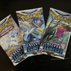 Pokémon Silver Tempest Booster Packs 