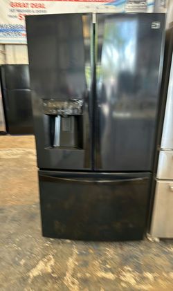 Samsung 3-Door Refrigerator (French Door Fridge) - Adjustable Shelves, LED Lighting