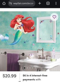 A little mermaid decal 