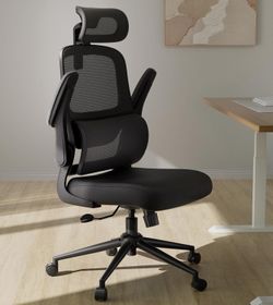 HBADA P1 Ergonomic Office Chair — Headrest + Lumbar, 300lb (Open Box)