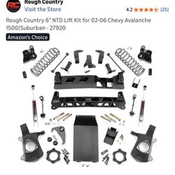 02-2006 Chevy Lift Kit