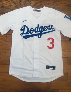 White Los Angeles dodgers Edwin Diaz Nike jersey