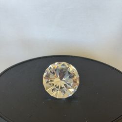 Faceted Shannon Crystal "Diamond" Paperweights