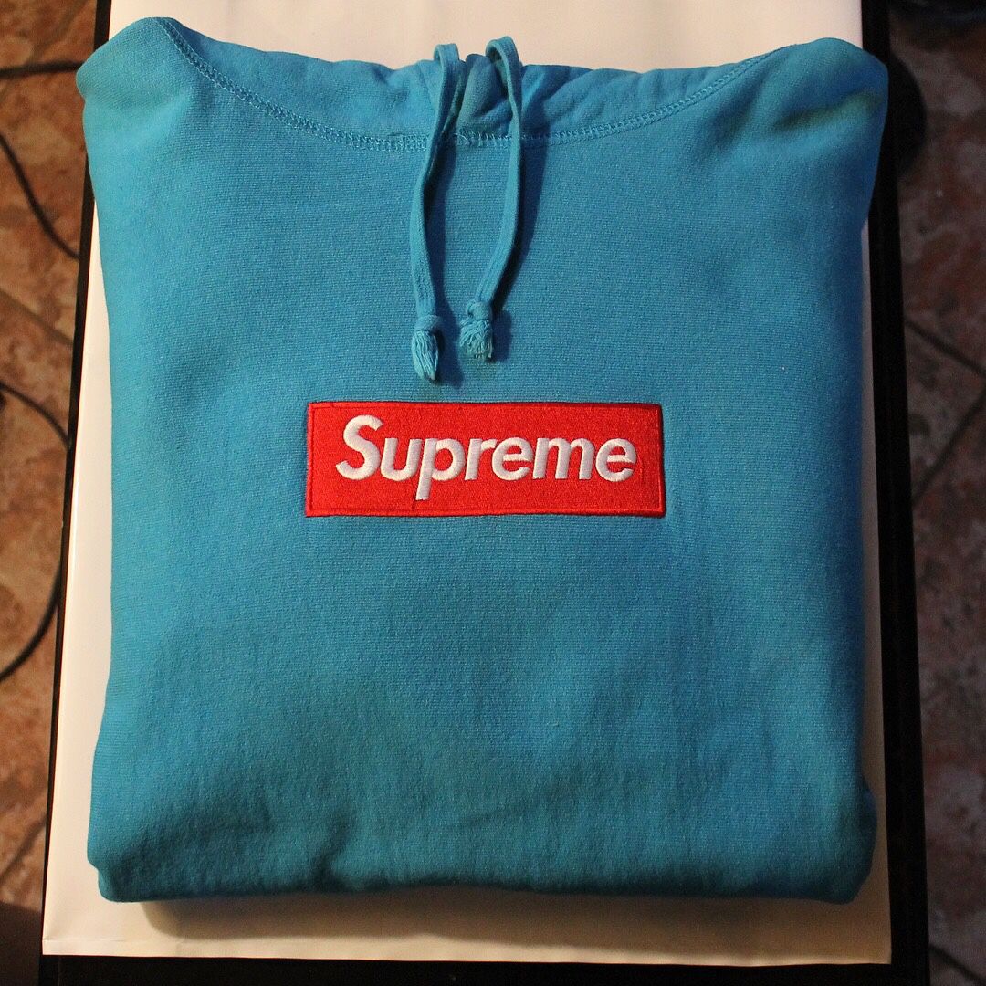 Supreme Box Logo (Teal) Tyler the creator for Sale in Bellflower, CA -  OfferUp