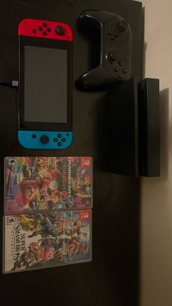 Nintendo Switch + Pro Controller