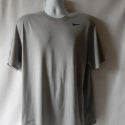 Nike Dri-FIT men's gray short-sleeve t-shirt XL 