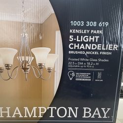 5-light chandelier 