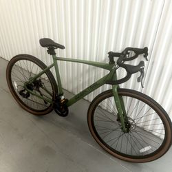 Ozark Trail Drop Bar Green Gravel Bike 
