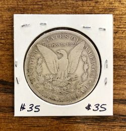 1891-O Morgan Silver Dollar