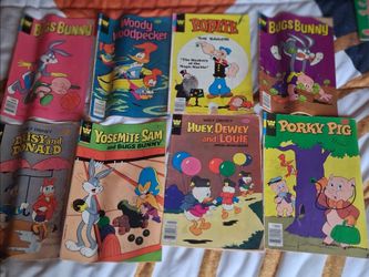 Vintage Whitman Comic Books Lot of 54