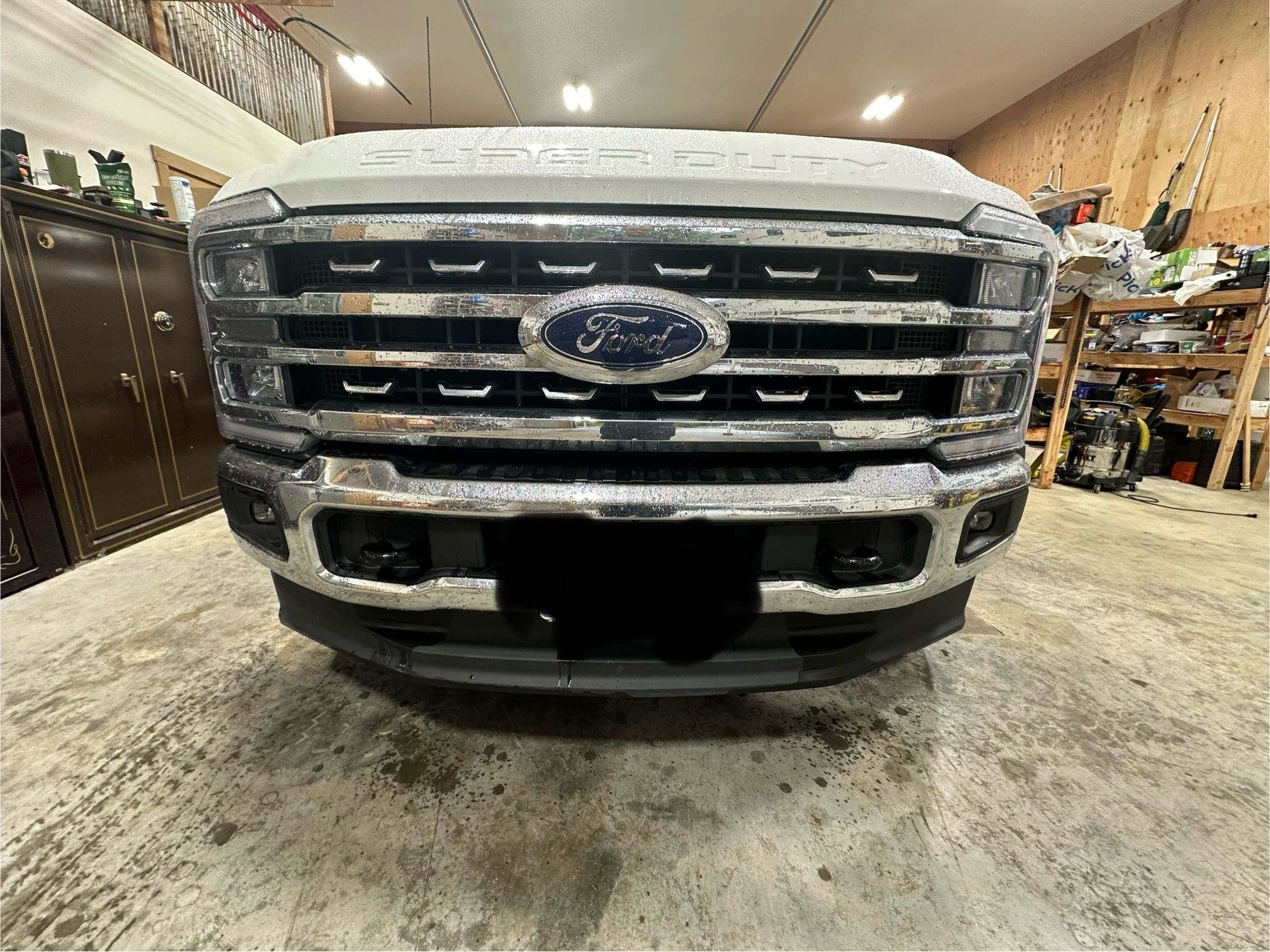 2023 F550 Front Bumper And Lower Valence