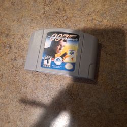 Nintendo 64 World's Not Enough $15 James Bond