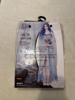 Emily The Corpse Bride Halloween Costume Adult Medium