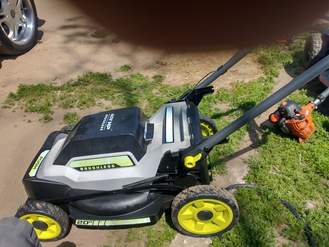 RYOBI 20" 3 IN 1 LAWN MOWER