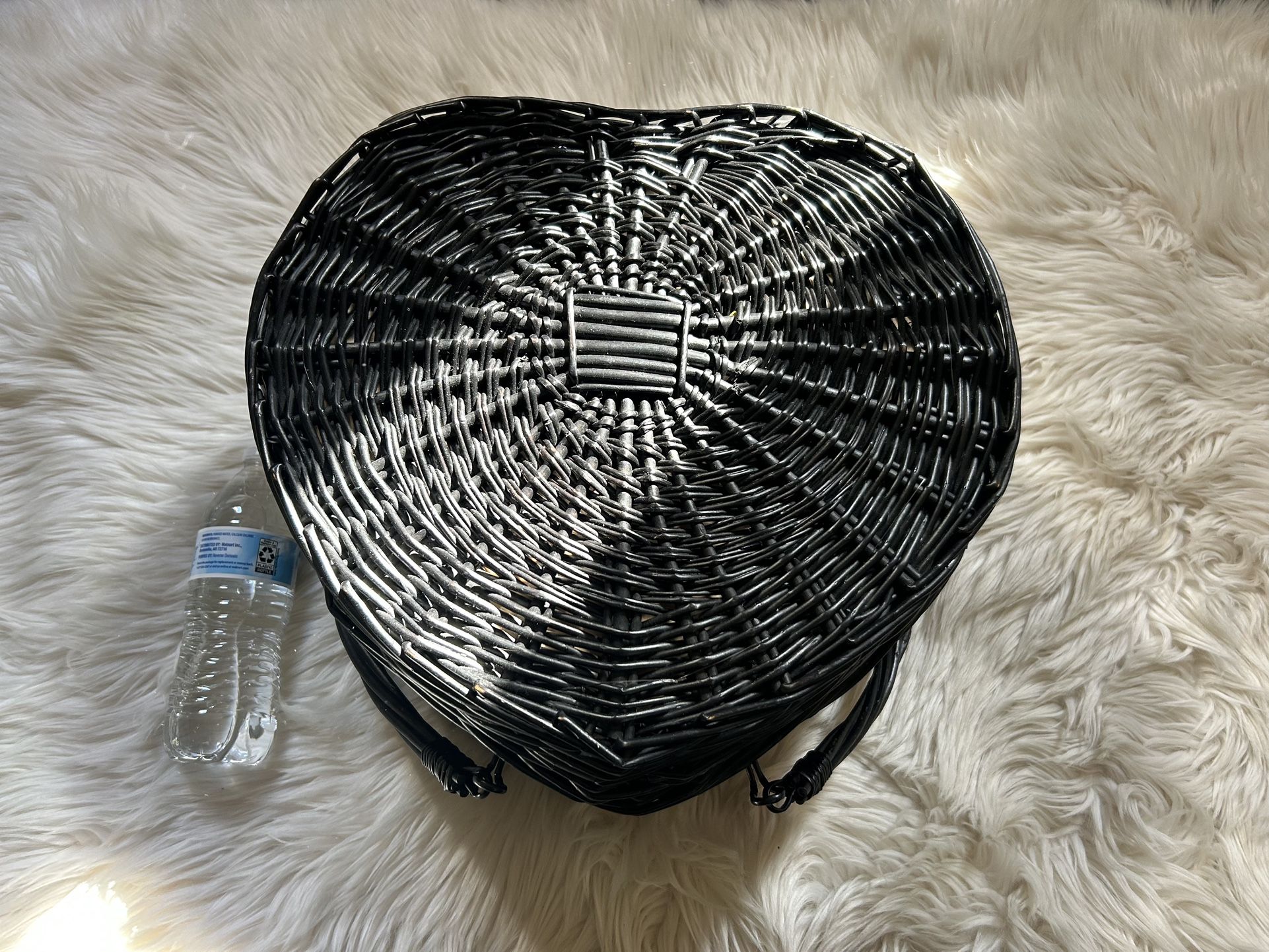 Giant gothic heart picnic basket