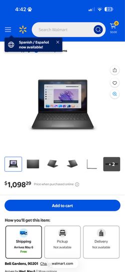 New Dell Pro Laptop