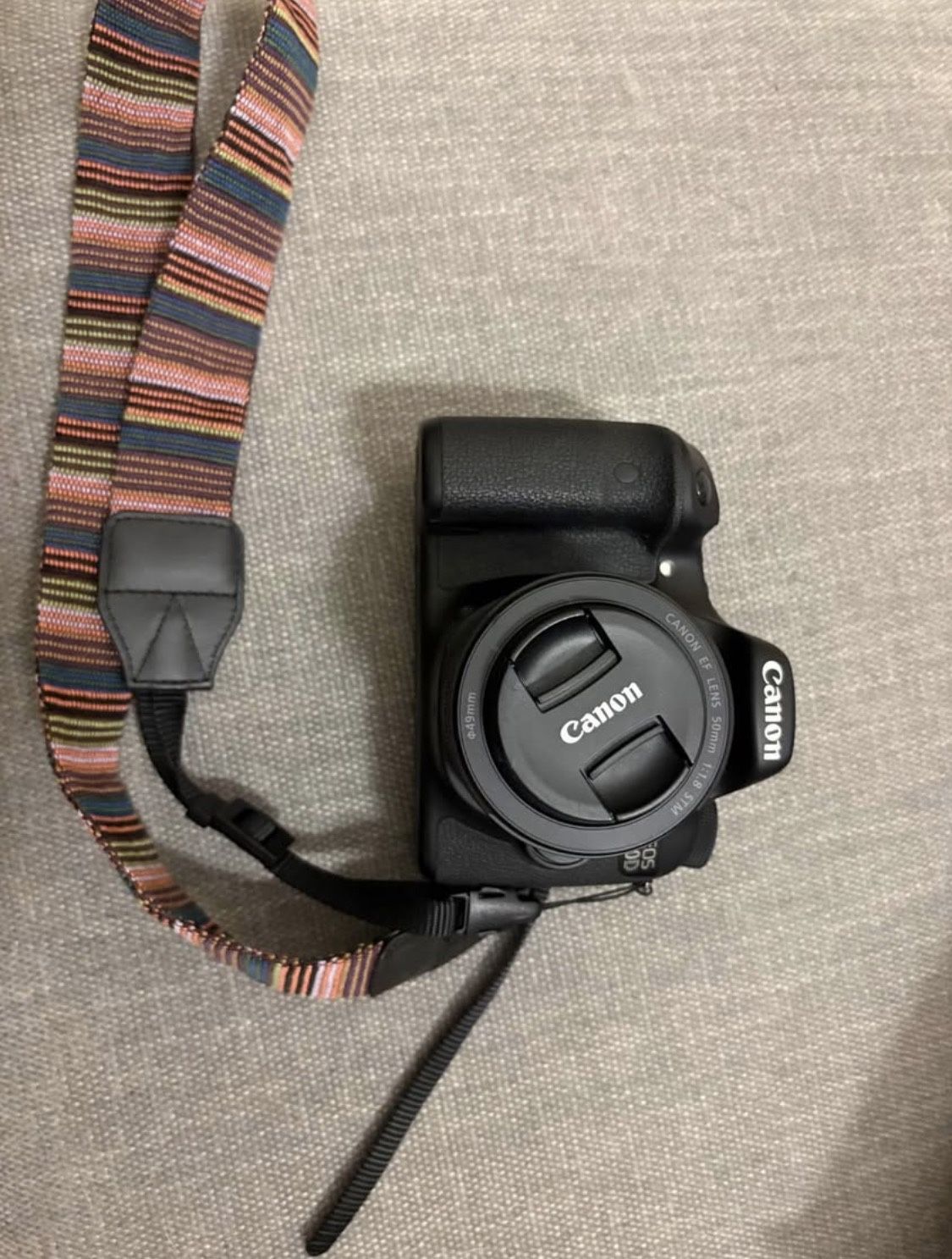 Canon EOS 70D With 50mm Lens