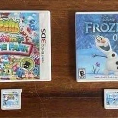 Nintendo 3DS Games Frozen Moshi $5 Each xox