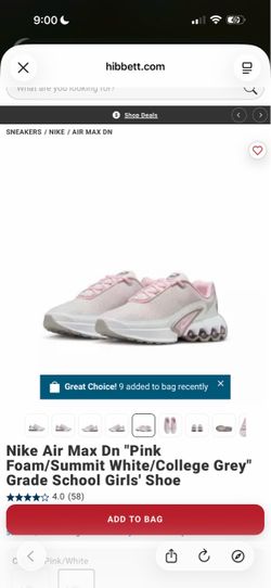 Nike Air Max DN Girls' Sneakers Pink Foam