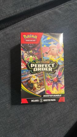 Pokémon TCG Mega Evolution Perfect Order Booster Bundle