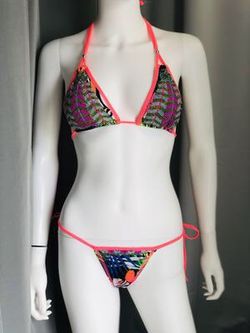 2- Piece Tropical Bikini