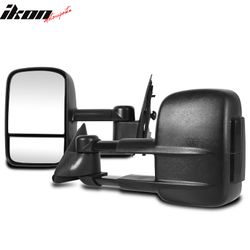 Fits 2003-2007 Chevy Silverado GMC Sierra 1500 Power Heated Tow Mirror W/ LED Signal